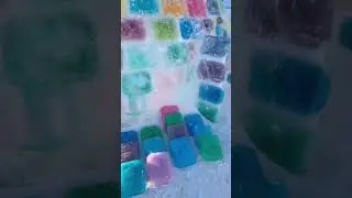 DIY Rainbow Igloo!🧊🌈 Next level color Blocking, inspiration #diy #diyprojects #igloo #winter