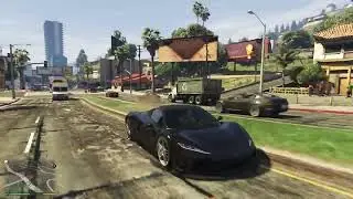 I am hang out with my friend Franklin in GTA V | Michael win the race-gameplay#3