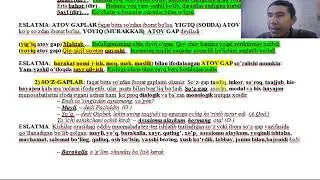 MILLIY SERTIFIKAT ONA TILI DARS 1 33-34-35-SAVOLLAR