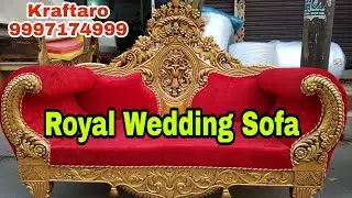 Royal Maharaja Sofa | Jaimala Sofa | Wedding Sofa #shorts #event #wedding #decoration #sofa