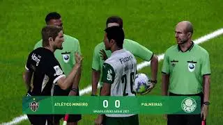 Atl&eacute;tico-MG x Palmeiras | Simula&ccedil;&atilde;o Realista | Gameplay de Futebol  ps5