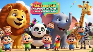 ABC Song 2026 | ABCD Rhyme for Kids | Learn Alphabet Fast