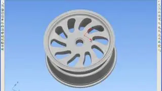 PowerShape Wheel Demo - Stage 3 - Re-Engineering