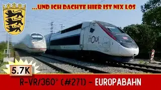 VR/360 Grad | Eisenbahn Momente an der 3-Seen-Bahn (#271) Dampfloks am Schluchsee