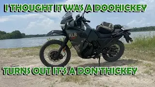 Видеообслуживание KLR doohickey и модификация воздушного бокса