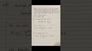 Poisson Distribution- Probability TU MBS BBA MPA Probability