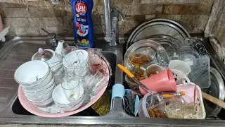 Satisfying Dishwashing ASMR – Calm Night – Relaxing Sounds
