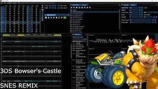 3DS Bowser's Castle [SNES SPC700] | Furnace Tracker
