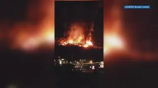 Large fire destroys at least two barns at SkyLand Ranch in Sevierville