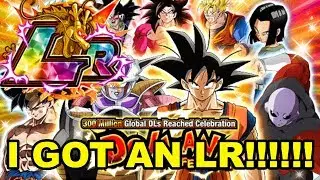 300 MILLION DOWNLOAD TICKET SUMMONS LR PULL!!!! (Dokkan Battle)