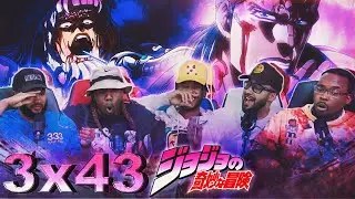 IGGY VS VANILLA ICE! JJBA Part 3 Ep 43 Reaction/Review