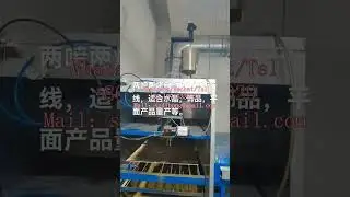 Flat reciprocating automatic paint spraying machine (hardware spraying).