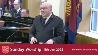 Bromley Temple Salvation Army - 5th January 2025