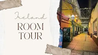 ROOM TOUR in my new apartment in Cork Ireland!