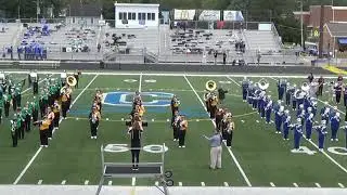 Unioto (Union-Scioto) High School Marching Sherman Tanks at Ross County Band Festival October 3, '21