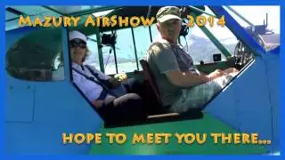 Mazury AirShow 2014 - poczt&oacute;wka z Pipera PA-18 150