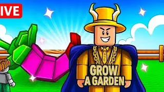 🌱 LIVE: Growing the Biggest Garden in Roblox! | Strom YT Farming Challenge 🚜💥