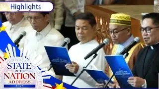 WATCH: Religious leaders hold nation's prayer for Marcos' 4th SONA | ANC