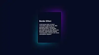 Border Gradient Effect for Your Website | HTML & CSS | [Coly💜 Developer Code]