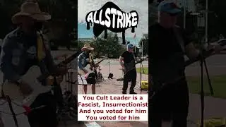 YOUR CULT LEADER IS A FASCIST (LIVE) - At Columbus Circle, DC - Oct. 15, 2025 - ALLSTRIKE