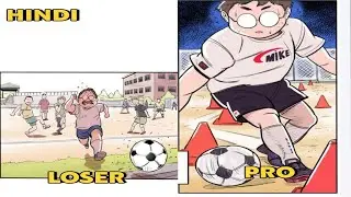 BUILD UP FROM ORDINARY KID TO LEGENDARY FOOTBALL PLAYER MANHWA RECAP IN HINDI