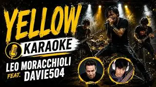 🎙️ YELLOW - Leo Moracchioli feat Davie504 | KARAOKE | High Quality Instrumental