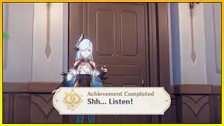 Shh Listen! Hidden Achievement Kaeya Hangout Event | Genshin Impact