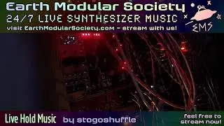 Live modular synthesizer performances 24/7 with Earth Modular Society