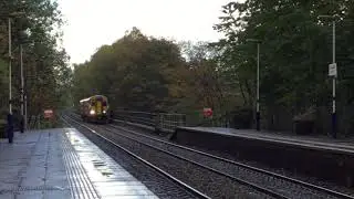 Scotrail class 156 arriving at Pollokshaws West