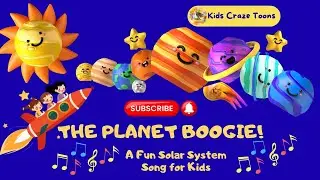 🎵The Planet Dance! 🌍🪐 Solar System Song for Kids | Fun Facts & Catchy Chorus | Learning with Music🚀