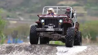1/6 Scale Willys Jeep│U.S 1/4 Ton 4x4 Truck Off Road Adventure│# 12