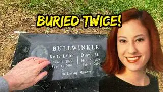 Her BFFs buried her in a shallow grave! Visiting the grave of TRUE CRIME victim Kelly Bullwinkle