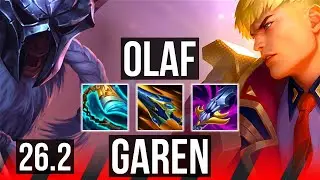OLAF vs GAREN (TOP) | EUW Challenger | 26.2