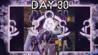 Day 30 : Farming For Raiden Shogun and Kujou Sara  #genshinimpact #raidenshogun