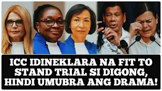 Kent Garcia is live! DIGONG idineklaranf fit to stand trial ng Icc Chamber 1!