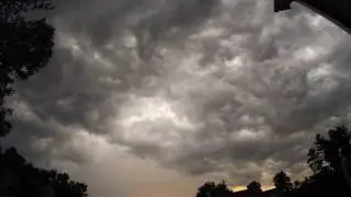 A GoPro Storm Time-Lapse (HD) GoPro - Supercell Thunderstorm