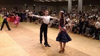 Alans Orda - Amanda Aksenoka LAT | Samba | GOC Junior I Latin 2018