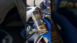 ✨🚗 Plastik & getah pudar? Sekali spray terus hidup! #PlasticRubberTreatment #SprayPlastikKereta