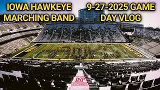 Iowa vs. Indiana Homecoming Game + Viral Vibes Half-Time Show | 9-27-2025 GAMEDAY VLOG
