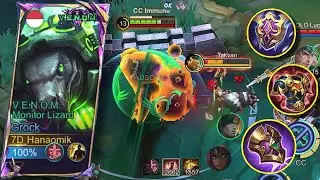 Unstoppable Grock Roaming | Most Effective Build High Damage & Debuff Enemies!