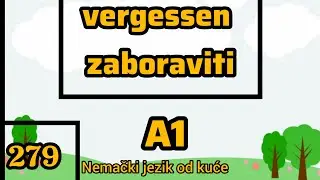 Nauci 10 glagola za A1 NIVO kroz jednostavne recenice