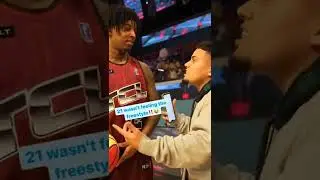 21 Savage cringed hearing fan freestyling to him 😂 #21savage #raplane