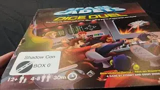 Распаковка набора Space Cadets Dice Duel (экземпляр с автографом).