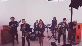 Backstage со съёмок промо Hot top live band(Ocean drive - Duke Dumond)