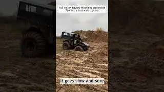 ATV Ukon 4x4 in a ditch