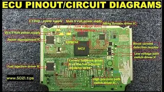 ECU PINOUT/CIRCUIT DIAGRAMS