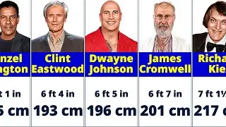 Hollywood Actors Over 6 Feet Tall