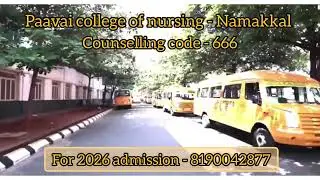 Paavai College of Nursing Tamil Nadu | B.Sc Nursing 2026 | Apply Now #Nursing2026 #BScNursing