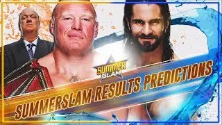 WWE SUMMERSLAM 2019 MATCH CARD RESULTS PREDICTIONS