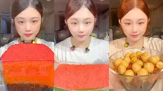 Homemade Spicy Mix Eating Show | Relaxed ASMR #52
